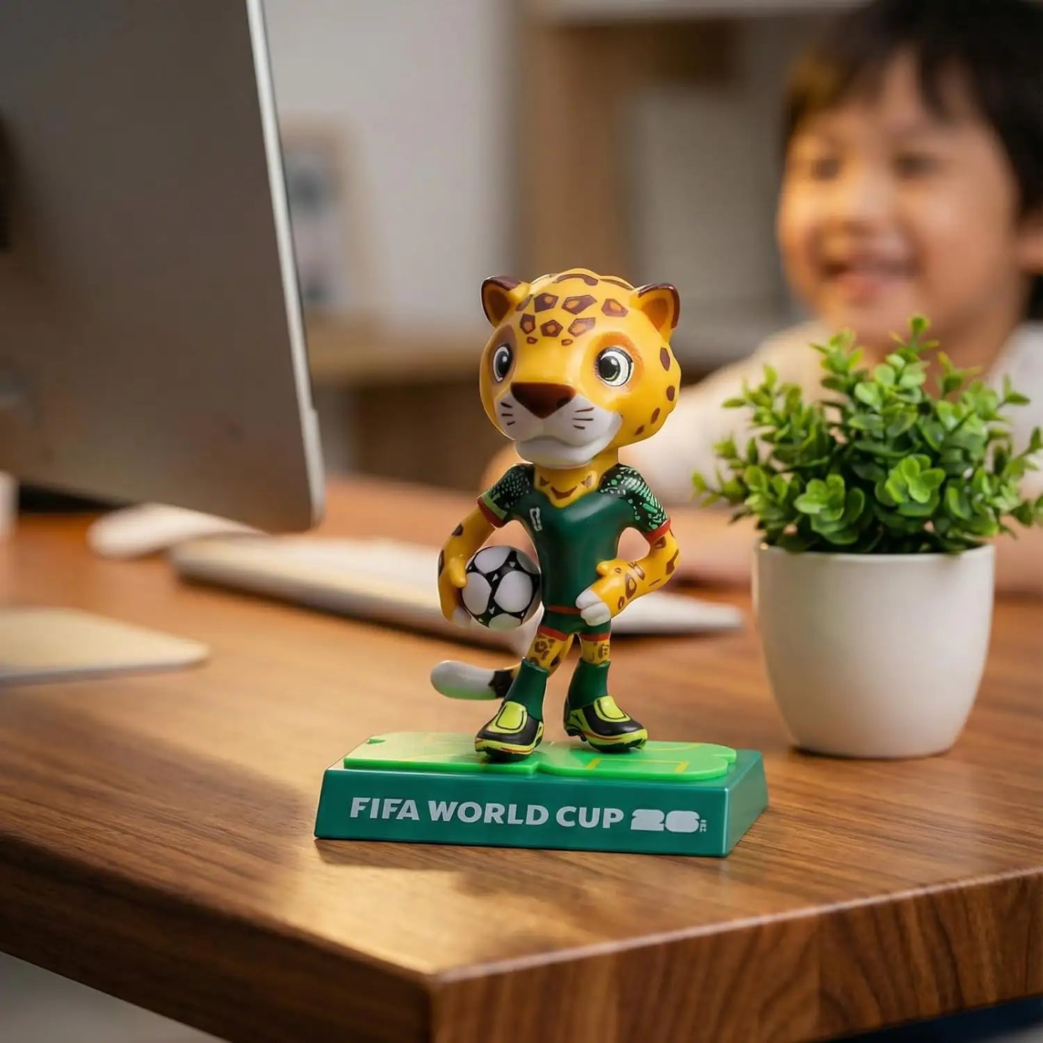 Velocitytoys™ - Kubvici 2026 World Cup Mascot 5" Figure in Acrylic Case