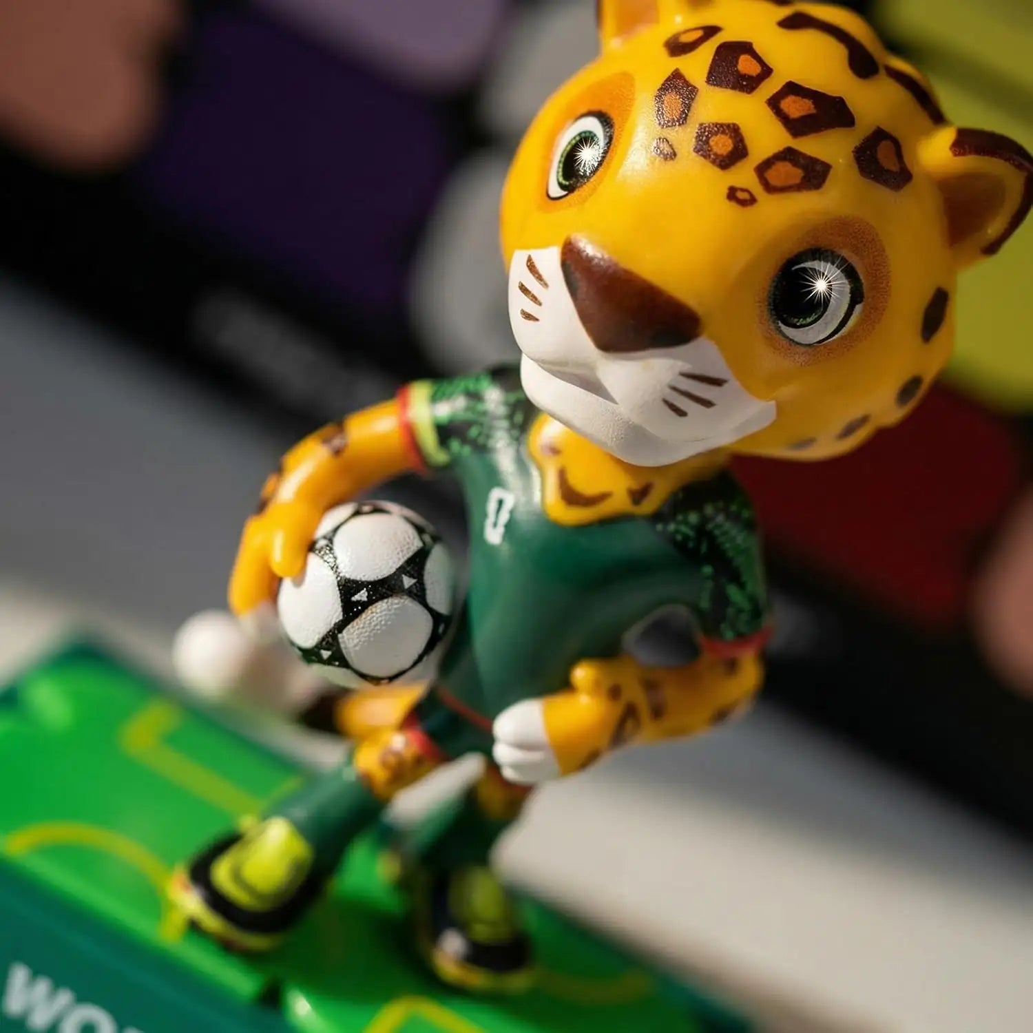 Velocitytoys™ - Kubvici 2026 World Cup Mascot 5" Figure in Acrylic Case