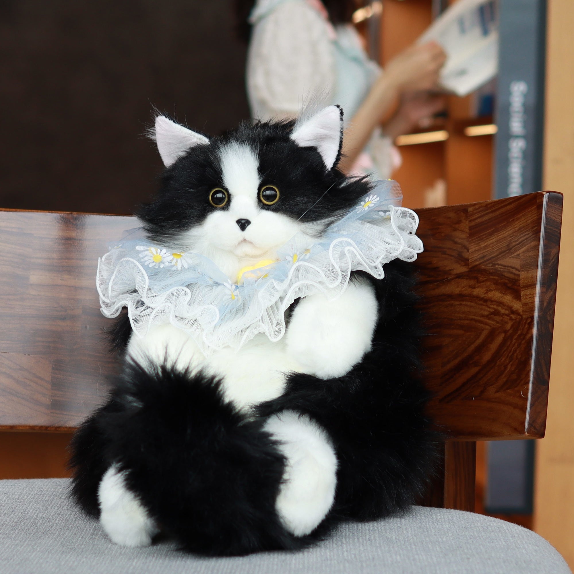 Velocitytoys™ - Tuxedo Cat Backpack – Cute Bag for Cat Fans Daily Companion
