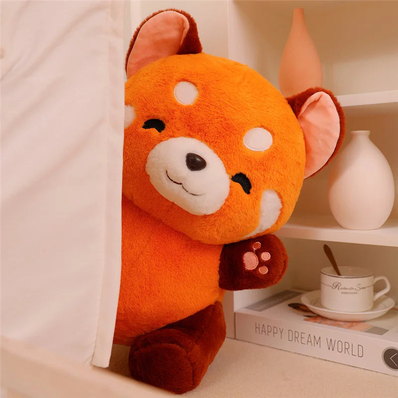 Velocitytoys™– Red Panda Breathing Plush with Melody – Calming Sleep Cuddle Toy