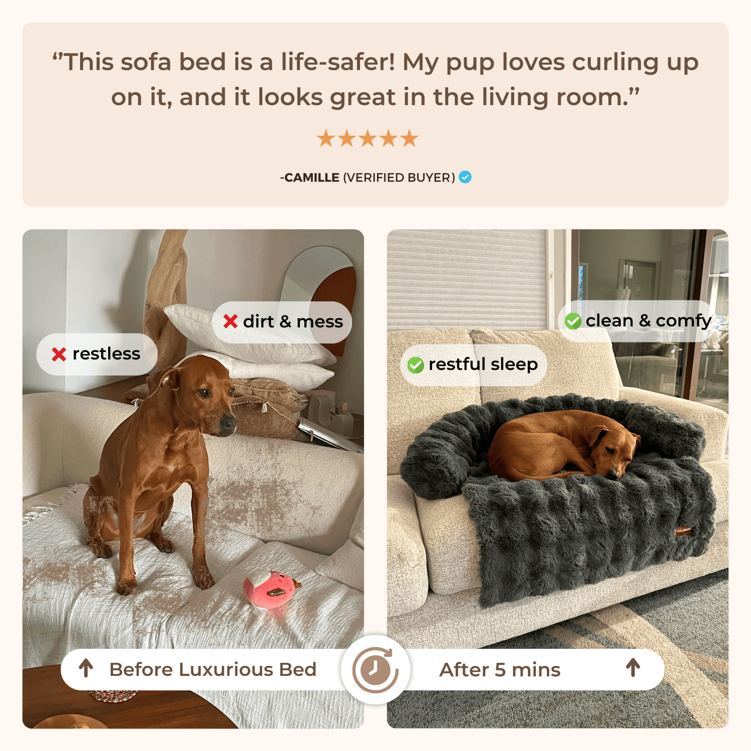 Velocitytoys™– Luxurious Sofa Bed