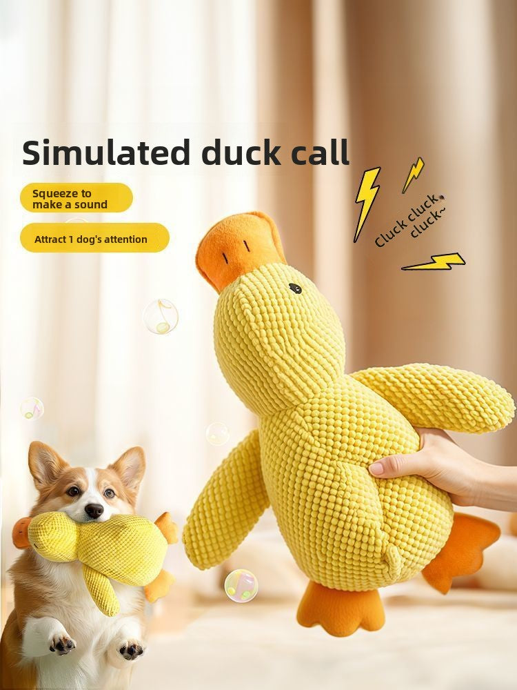 Velocitytoys™ —Durable Charging Duck Chew Teething Plush Elephant Pet