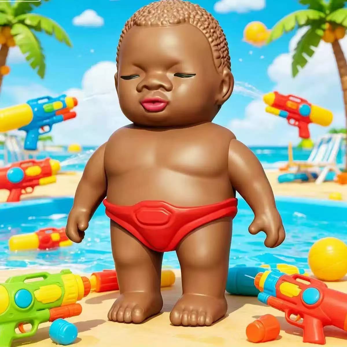 Velocitytoys™ - Natasha Water Gun Prank Funny Doll