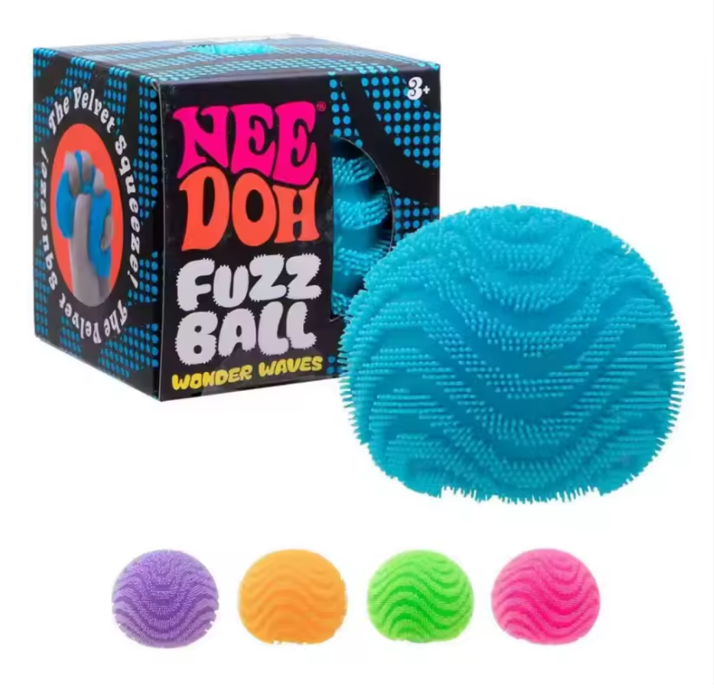 Velocitytoys™– Fuzz Ball – Textured Stress Relief Toy