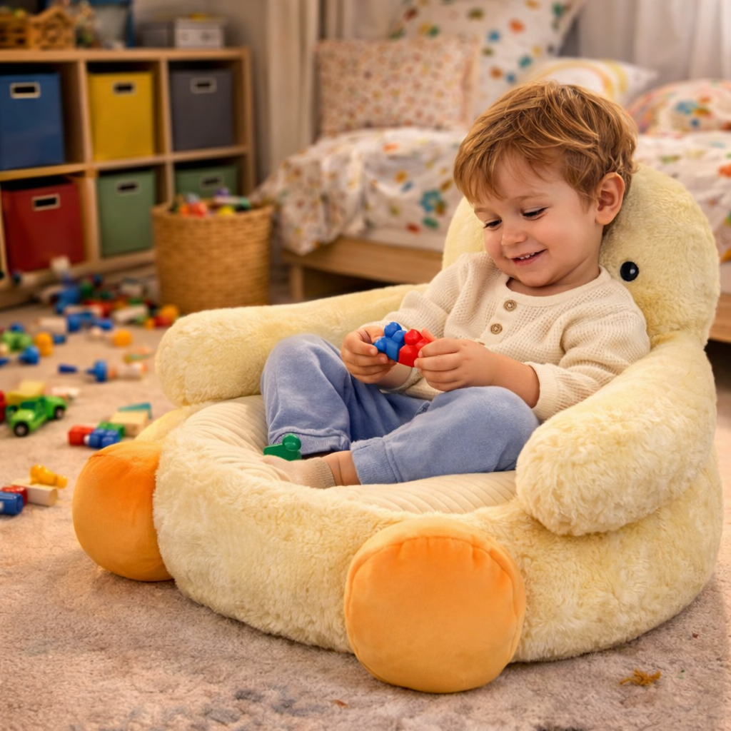 Velocitytoys™– Ultra Soft Duck Plush Chair