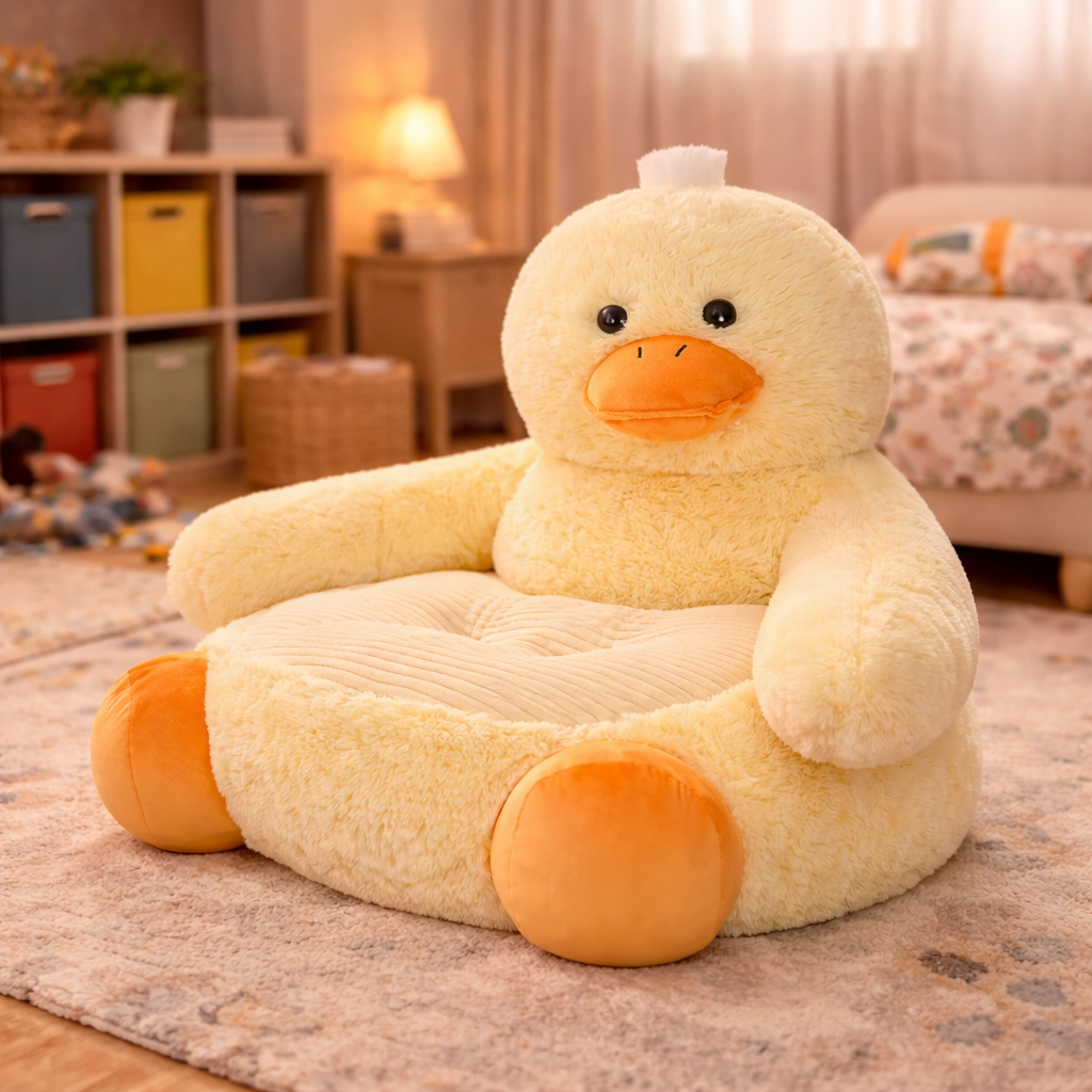 Velocitytoys™– Ultra Soft Duck Plush Chair