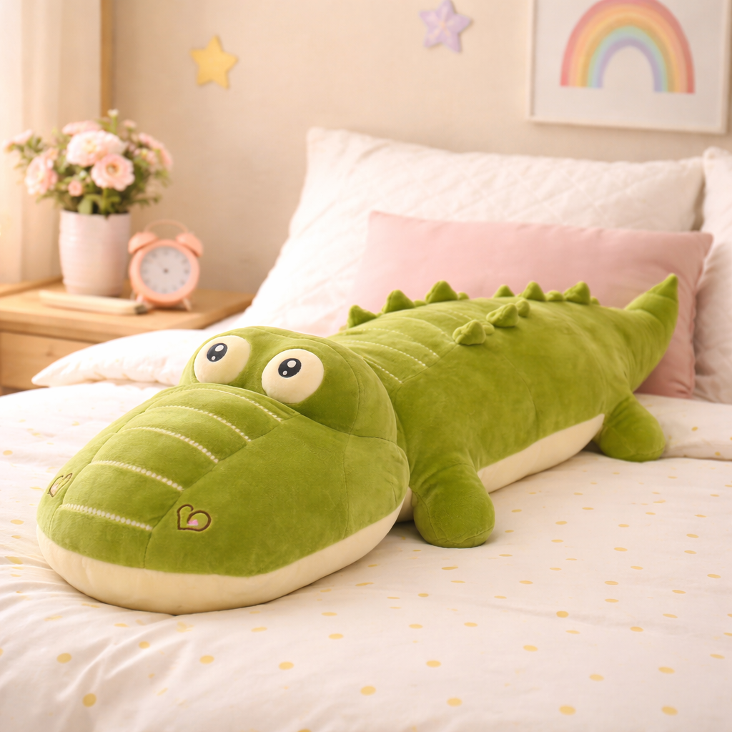 Velocitytoys™– Super Soft Crocodile Plush Toy