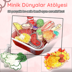 VelocityToys 3D Yaratıcı Mutfak Seti, Köpük Boyama, Sanat Aktiviteleri, Çocuk Etkinlikleri