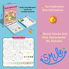 VelocityToys MiniMoji Köpük Seti, 3D Kabaran Figürler, Okul Öncesi Aktivite