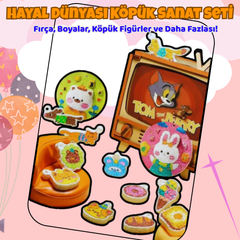 VelocityToys MiniMoji Köpük Seti, 3D Kabaran Figürler, Okul Öncesi Aktivite