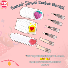 VelocityToys 3D Köpük Boyama Seti, Okul Öncesi Etkinlik, El İşi Oyunu