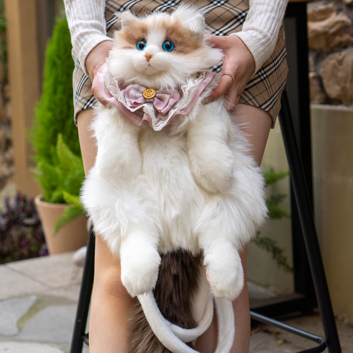 Velocitytoys™ - Ragdoll Cat Backpack – Cozy Companion for Travel & School