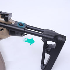 Velocity Toys™-Mpx Gel Blaster High Rate  With 7 Colors of Lighted Silencer
