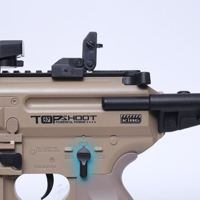 Velocity Toys™-Mpx Gel Blaster High Rate  With 7 Colors of Lighted Silencer