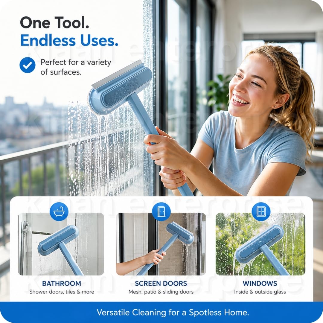 Velocitytoys™ - 4-in-1 Pet Hair Remover with 17in Handle