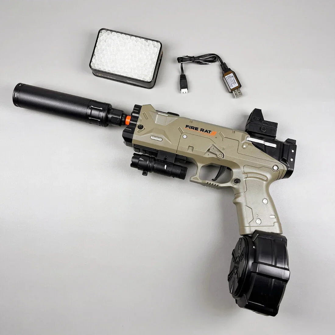 Velocity Toys™-New Fire Rat Gel Blaster
