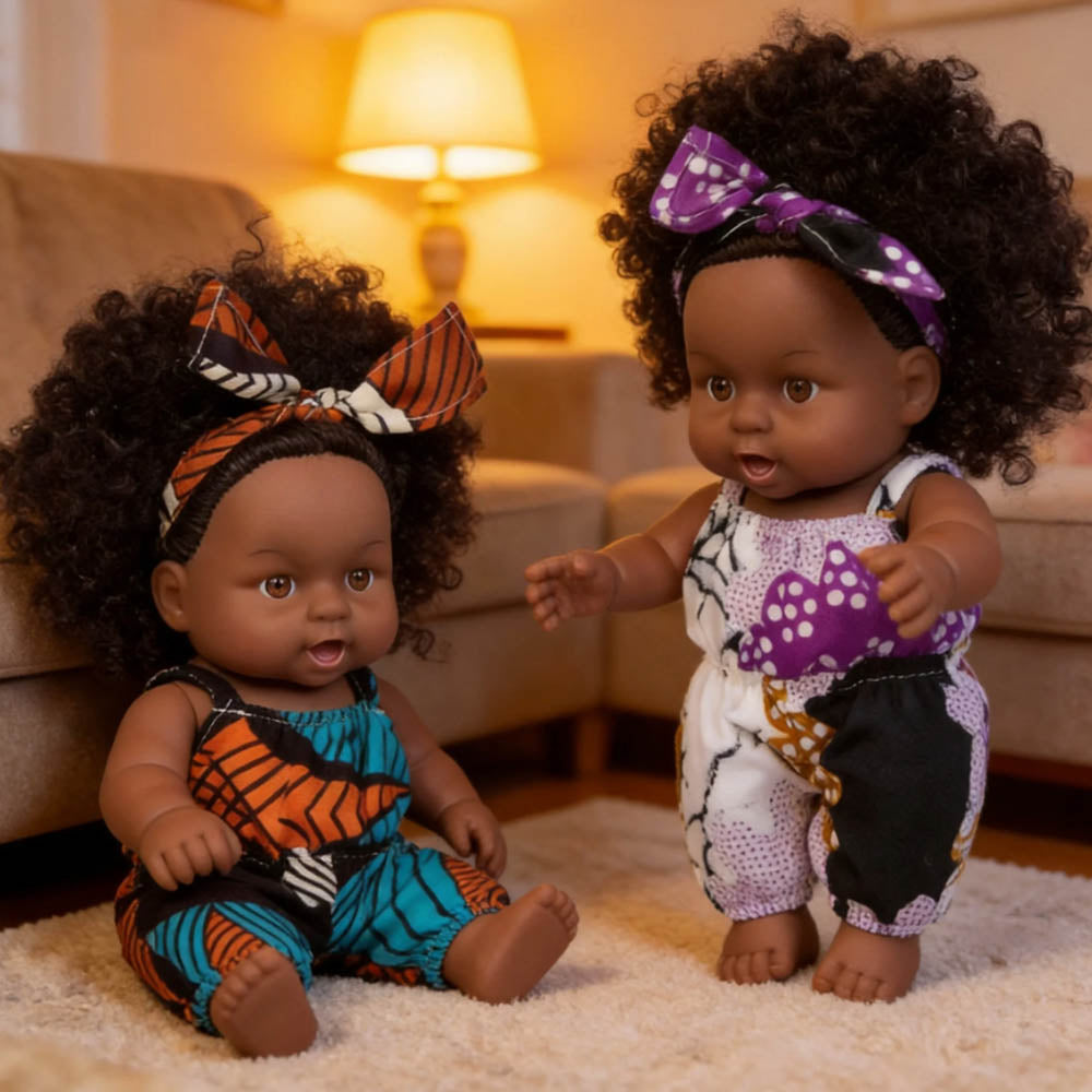 Velocitytoys™-African Miniature Simulated Doll