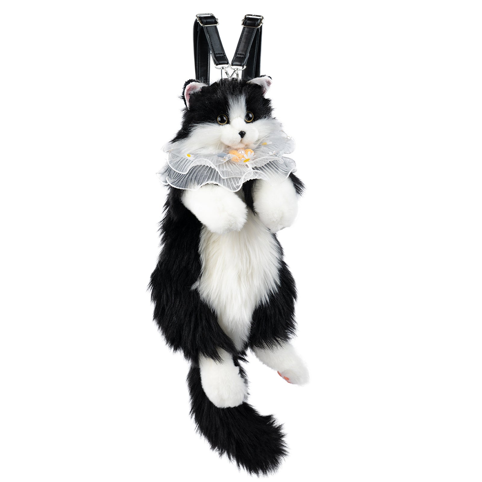Velocitytoys™ - Tuxedo Cat Backpack – Cute Bag for Cat Fans Daily Companion