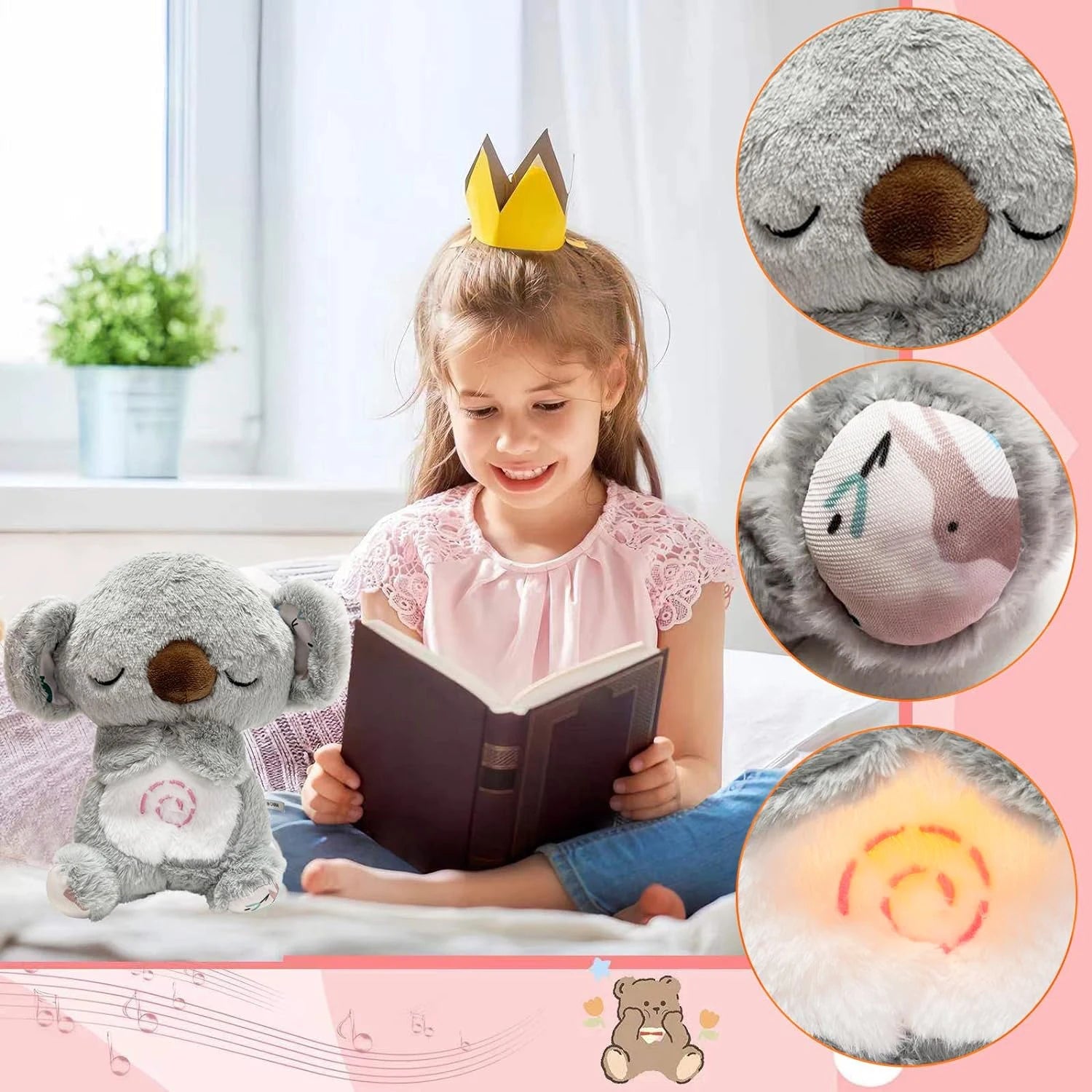 Velocitytoys™-Zen Cuddle Koala Plush