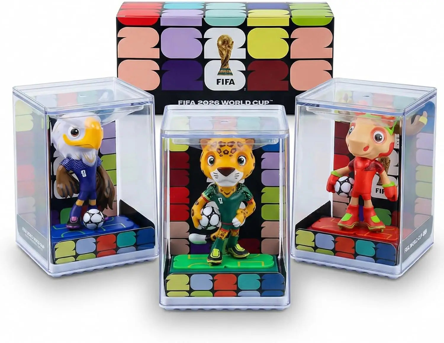 Velocitytoys™ - Kubvici 2026 World Cup Mascot 5" Figure in Acrylic Case