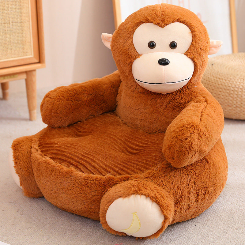 Velocitytoys™–  Ultra Soft Monkey Plush Chair