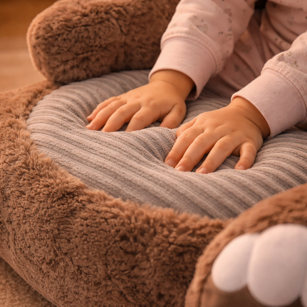 Velocitytoys™– Ultra Soft Elephant Plush Chair
