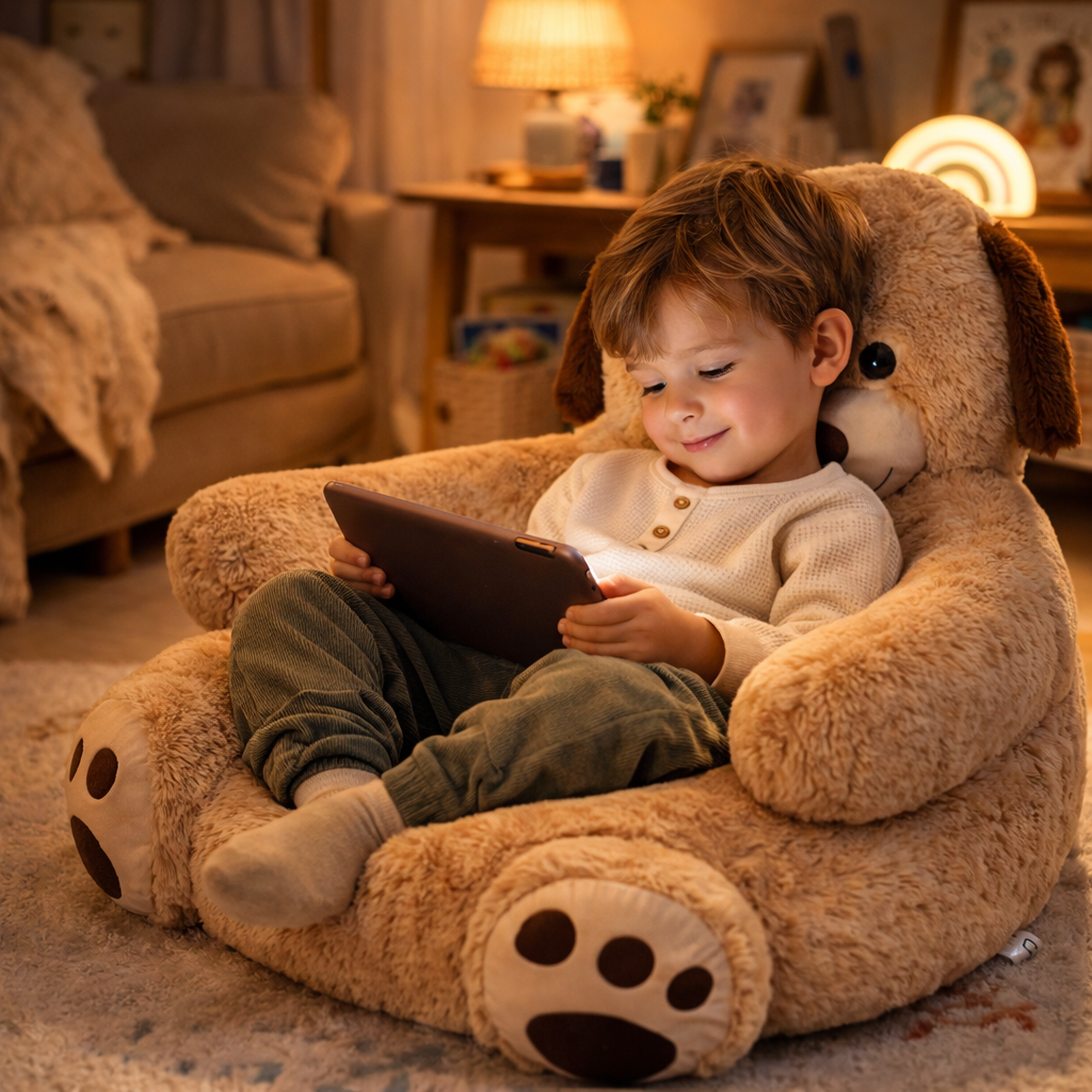 Velocitytoys™ – Ultra Soft Plush Chair