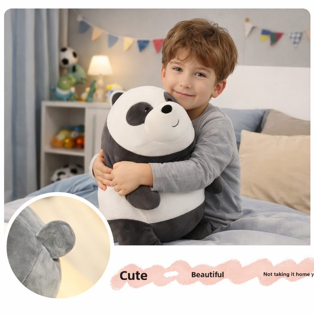Velocitytoys™– Ultra-Soft Plush Bear – White Bear, Panda or Brown Bear