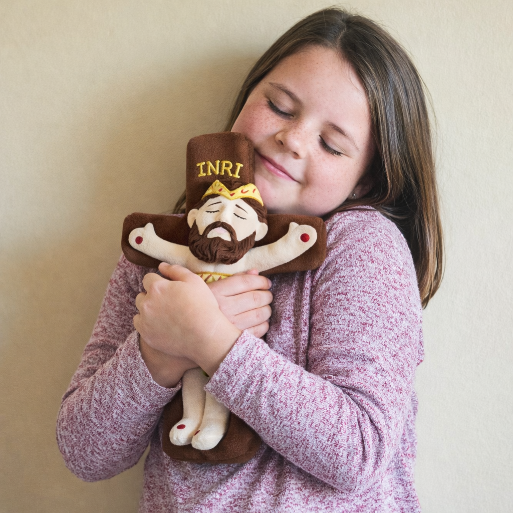 Velocitytoys™-Jesus on the Cross Plush Toy