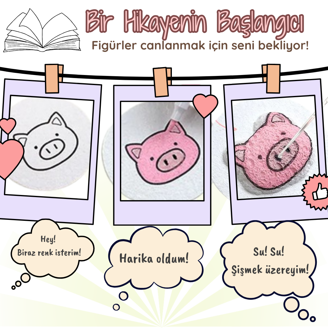 VelocityToys 3D Köpük Boyama Seti, Okul Öncesi Etkinlik, El İşi Oyunu