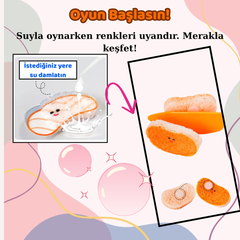 VelocityToys 3D Mutfak Köpük Seti, Şişen Oyuncak Yemekler, El İşi Etkinlik