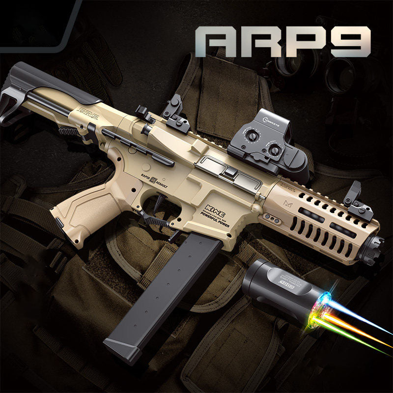 Velocity Toys™-ARP9 Gel Blaster High Rate With 7 Colors of Lighted Silencer